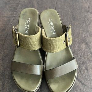 Cordani Olive Green Women's Sandals